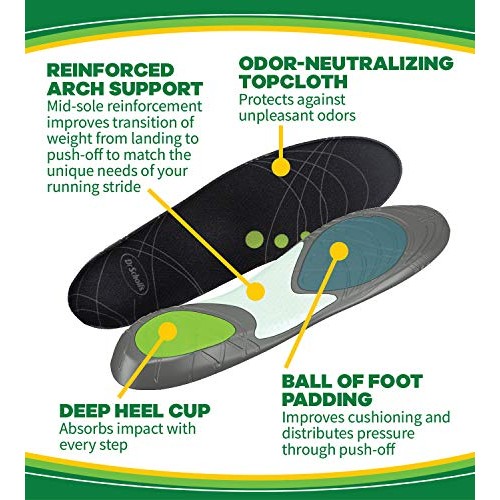 Dr. Scholl’s Running Insoles // Reduce Shock and Prevent Common Running Injur...