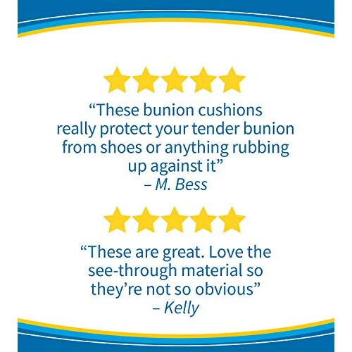 Dr. Scholl's BUNION CUSHION with Duragel Technology, 5ct // Cushioning Protec...