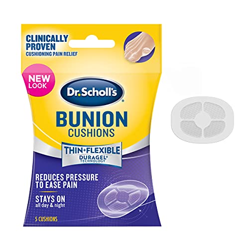 Dr. Scholl's BUNION CUSHION with Duragel Technology, 5ct // Cushioning Protec...