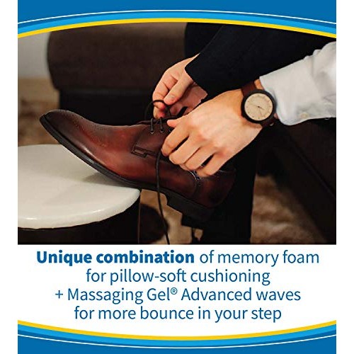 Dr. Scholl's Comfort and Energy Memory Fit Insoles for Men, 1 Pair, Size 8-14