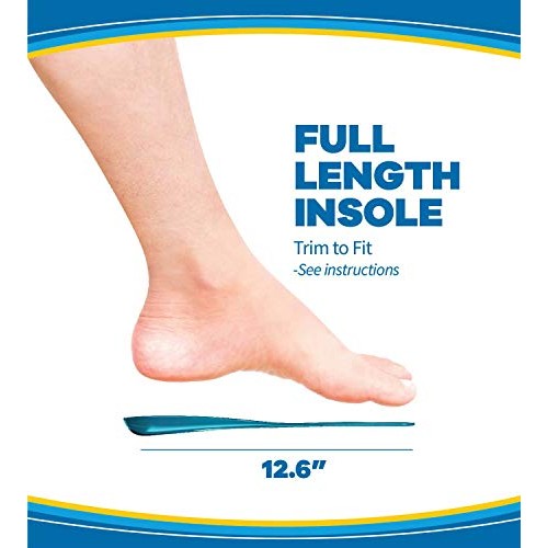 Dr. Scholl's Comfort and Energy Memory Fit Insoles for Men, 1 Pair, Size 8-14