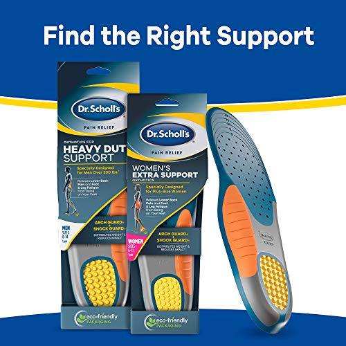 Dr. Scholl's Insoles for Women Extra Support Pain Relief Orthotics Shoe Inser...
