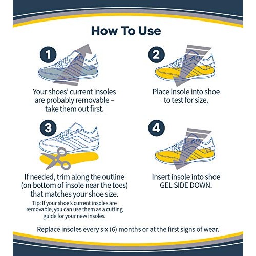 Dr. Scholl's LOWER BACK Pain Relief Orthotics // Clinically Proven Immediate ...