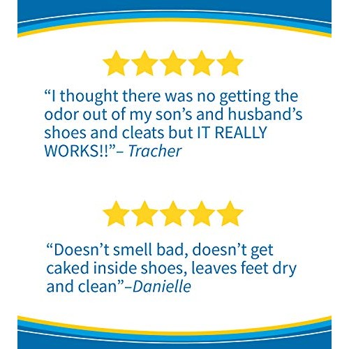 Dr. Scholl's Odor-Fighting X Foot Powder, Yellow, 6.25 Ounce (Pack of 3)