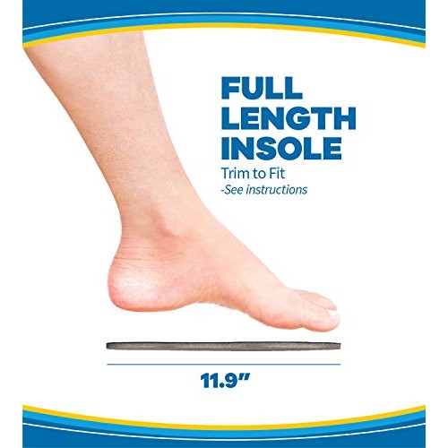 Dr. Scholl's Odor X Odor Fighting Insoles With Activated Charcoal, (1 Pair, P...