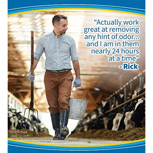 Dr. Scholl's Odor X Odor Fighting Insoles With Activated Charcoal, (1 Pair, P...