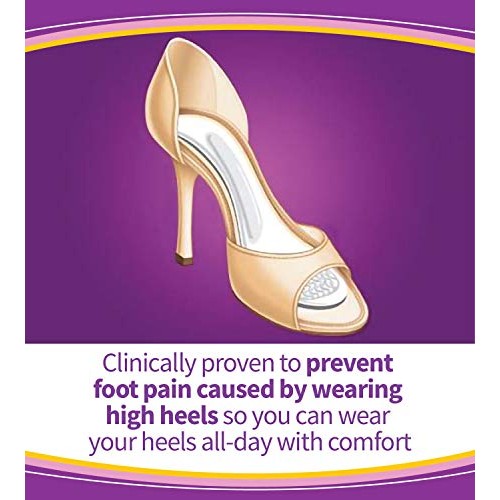 Dr. Scholl's Stylish Step High Heel Relief Insoles Size 6 - 10, Purple, 1 Pair