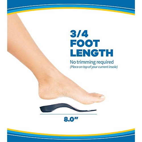 Dr. Scholl's Tri-Comfort Insoles - for Heel, Arch Support and Ball of Foot wi...