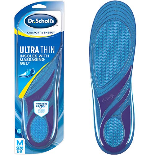Dr. Scholl's ULTRA THIN Insoles // Massaging Gel Insoles 30% Thinner in the T...