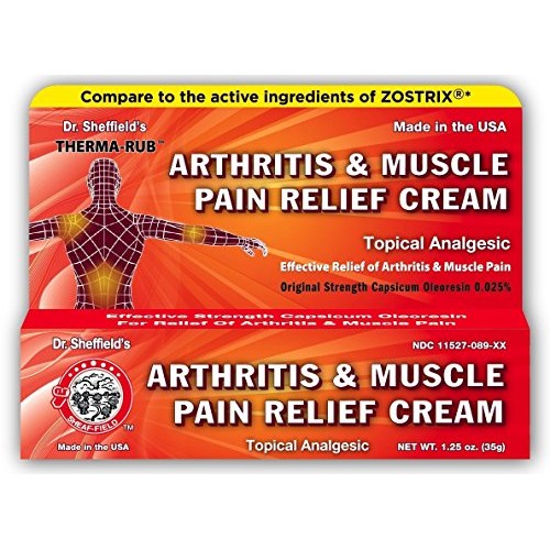 Dr. Sheffields Arthritis & Muscle Pain Relief, Therma Rub