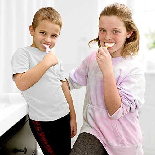 Kids' U Shaped Toothbrush Age 2-6 - Two Super Soft Toothbrushes Come with 2 T...