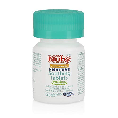 Dr. Talbot's Night Time Chamomile Soothing Tablets, Naturally Inspired, Quick...