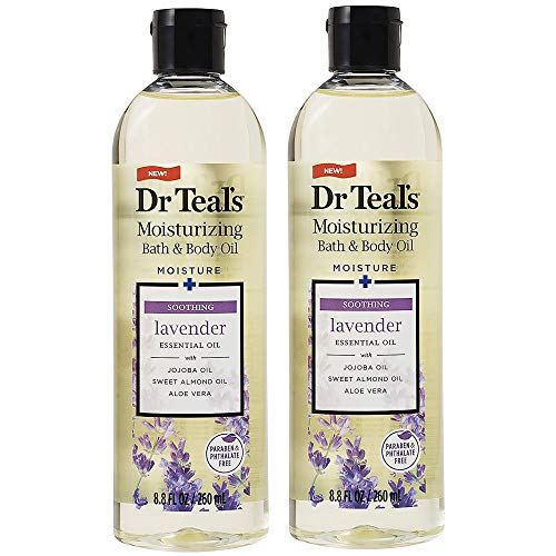 2 Pack of Dr. Teal's Soothe & Sleep with Lavender Body and Bath Oil, 8.8 fl o...