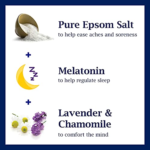 Dr Teal's Body Wash with Pure Epsom Salt, Sleep Blend with Melatonin, 24 fl o...