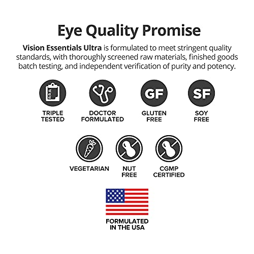 Dr. Whitaker's Vision Essentials Ultra | Comprehensive Support with Just One ...