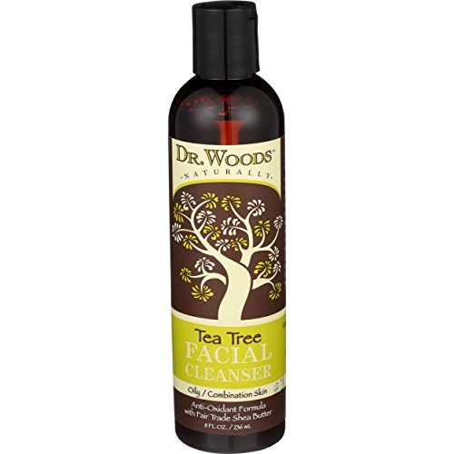 Dr. Woods Shea Vision Tea Tree Liquid Facial Cleanser with Organic Shea Butte...