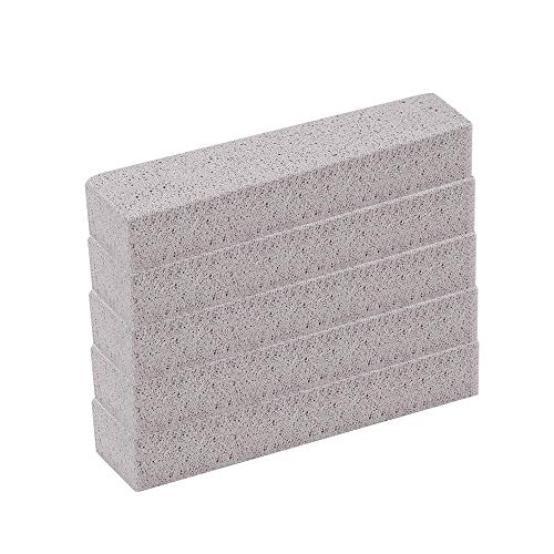 Dr.WOW 6 Pack Pumice Sticks for Cleaning, Pumice Scouring Pad，Grey Pumice St...