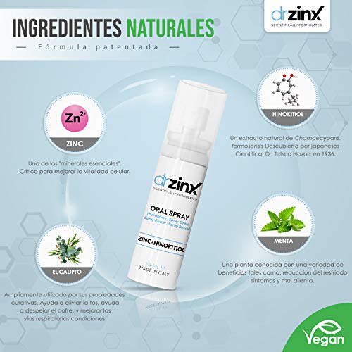 DrZinX Bad Breath Treatment 8 Pack Long Lasting Breath Freshener, Hydrating O...