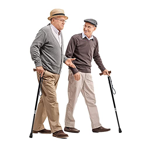 DRAGON CARBON Walking Cane/100% Carbon Fiber Portable Retractable Walking Sti...