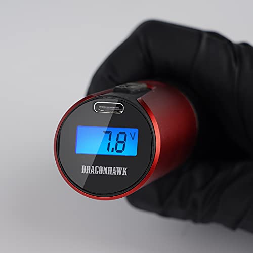 Dragonhawk X1 Rotary Wireless Tattoo Pen Machine Lcd Screen Display Replaceab...