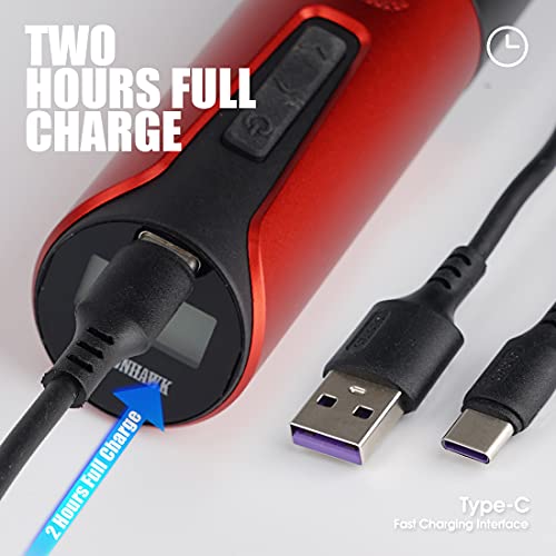 Dragonhawk X1 Rotary Wireless Tattoo Pen Machine Lcd Screen Display Replaceab...