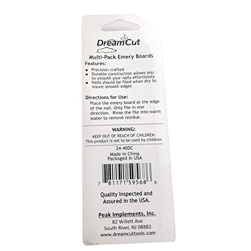 Multi-Pack Nail File Emery Boards Buffering Files Professional Manicure Pedic...