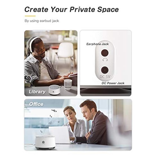 Dreamegg D1 Sound Machine - White Noise Machine with Baby Night Light for Sle...