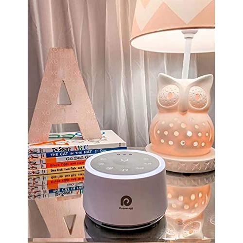 Dreamegg D1 Sound Machine - White Noise Machine with Baby Night Light for Sle...