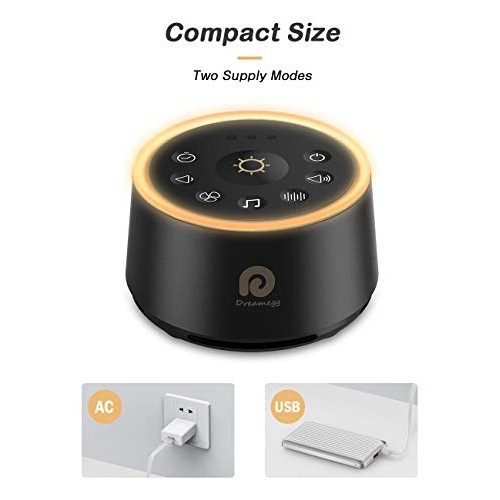White Noise Machine - Dreamegg Sound Machine for Baby Kid Adult, Noise Machin...
