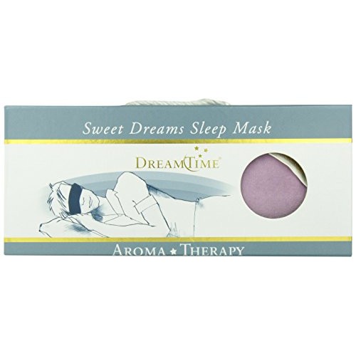 DreamTime Sweet Dreams Sleep Mask, Lavender Velvet