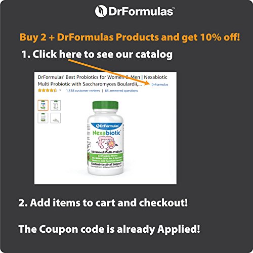 DrFormulas HairOmega DHT Blocker Biotin 5000 mcg Vitamins for Hair Growth Sup...