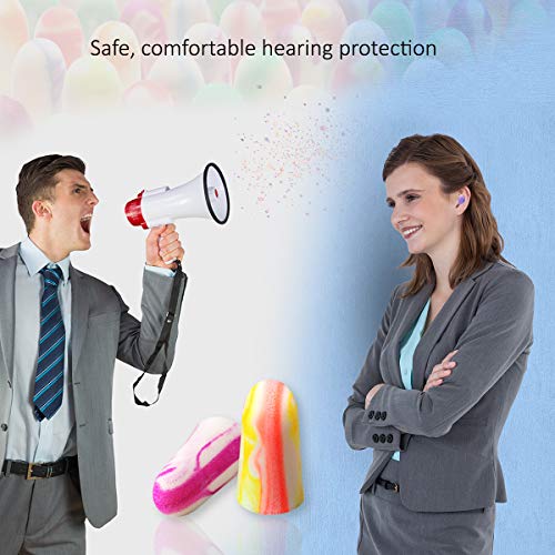 MOLDEX Sparkplugs Soft Foam Earplugs 50 Pairs Ear Plugs for Sleeping, Snoring...