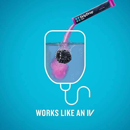 DripDrop ORS - Electrolyte Powder For Dehydration Relief Fast - For Workout, ...