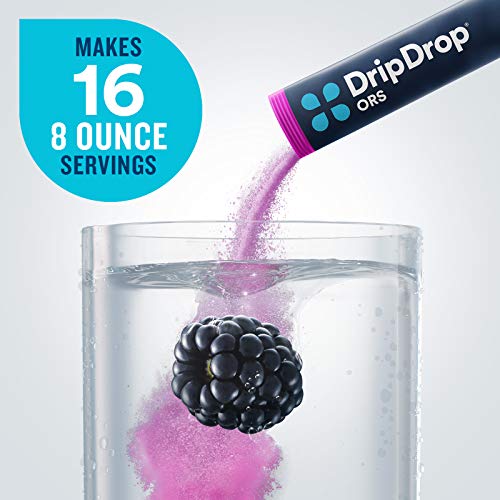 DripDrop ORS - Electrolyte Powder For Dehydration Relief Fast - For Workout, ...