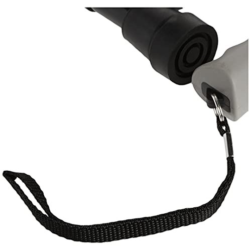 Drive Medical RTL10370BK Walking Stick with Gel Grip Handle, Black