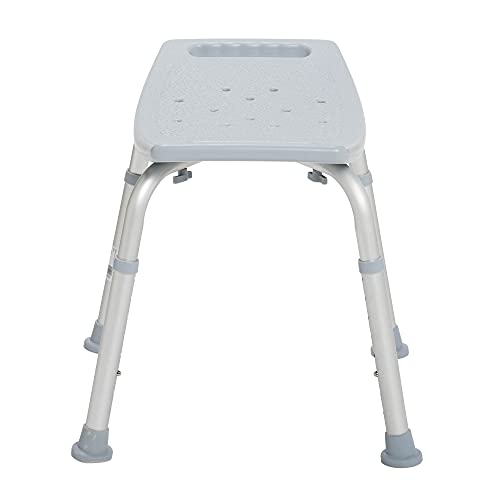 Drive Medical RTL12203KDR Handicap Bathroom Bench, Gray