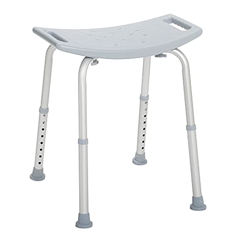 Drive Medical RTL12203KDR Handicap Bathroom Bench, Gray