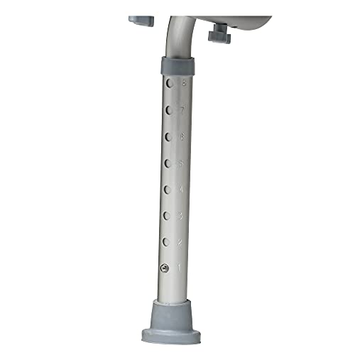 Drive Medical RTL12203KDR Handicap Bathroom Bench, Gray