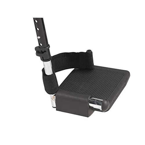 Drive Medical SSP118FA-SF Silver Sport 1 Folding Transport Wheelchair with Fu...