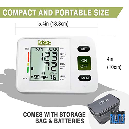 Blood Pressure Monitor Upper Arm - Fully Automatic Blood Pressure Machine Lar...