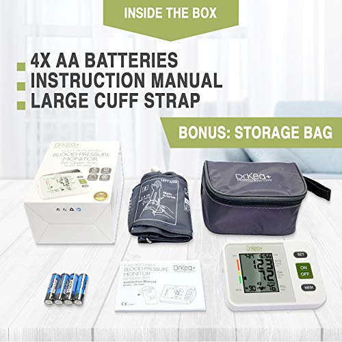 Blood Pressure Monitor Upper Arm - Fully Automatic Blood Pressure Machine Lar...