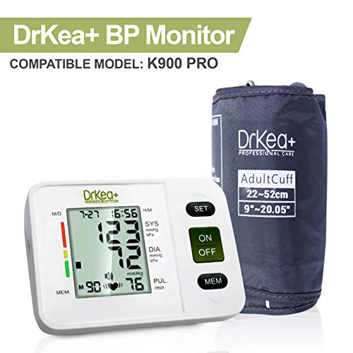 Blood Pressure Upper Arm Large Cuff Strap - Use with BP Monitors by DrKea - A...