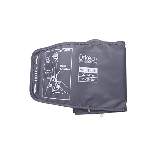 Blood Pressure Upper Arm Large Cuff Strap - Use with BP Monitors by DrKea - A...