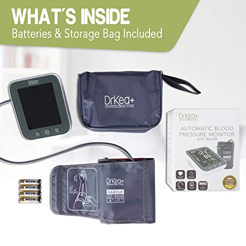 Large LED Backlit Automatic Blood Pressure Monitor Upper Arm - Blood Pressure...