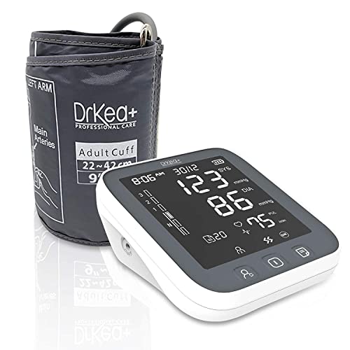 Large LED Backlit Automatic Blood Pressure Monitor Upper Arm - Blood Pressure...