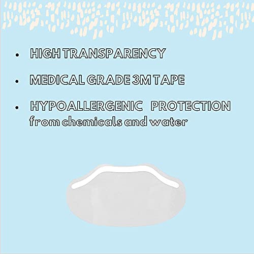 100 PCS Shower Shield I Plastic Eye Shield | Shower Visor for Adults | Eyelas...