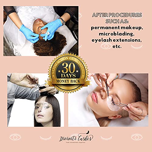 100 PCS Shower Shield I Plastic Eye Shield | Shower Visor for Adults | Eyelas...