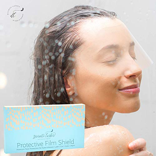 100 PCS Shower Shield I Plastic Eye Shield | Shower Visor for Adults | Eyelas...