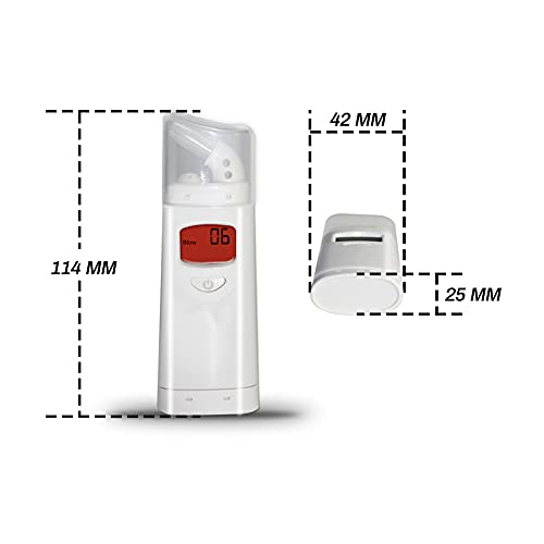Breathalyzer, Portable Digital Alcohol Breath Tester, LED Display Digital Car...