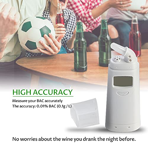 Breathalyzer, Portable Digital Alcohol Breath Tester, LED Display Digital Car...